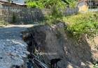 Sudah Setahun, Jalan Longsor di Leato Selatan Kota Gorontalo Masih Terbengkalai