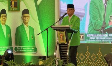 Ismet Mile Tekankan Soliditas Kader Saat Buka Muscab DPC PPP Kota Gorontalo