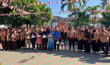 Dari Sekolah untuk Warga, SDN 41 Hulondhalangi Rutin Gelar Jum’at Berkah
