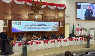 RAPBD Gorontalo 2027 Bukan Cek Kosong, Delapan Fraksi Terima dengan Catatan