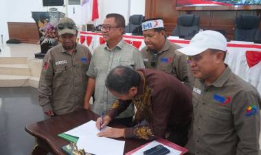 Suara Buruh Dibawa ke Jakarta, DPRD Gorontalo Teken Rekomendasi FSPMI