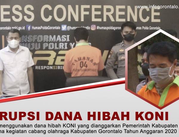 Jadi Tersangka Korupsi Dana Hibah, Mantan Ketua KONI Kabupaten Gorontalo Ditahan Ditreskrimsus Polda Gorontalo