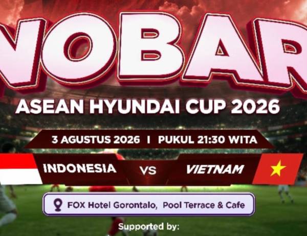Indonesia vs Vietnam Malam Ini, Nobar Digelar di FOX Hotel Gorontalo