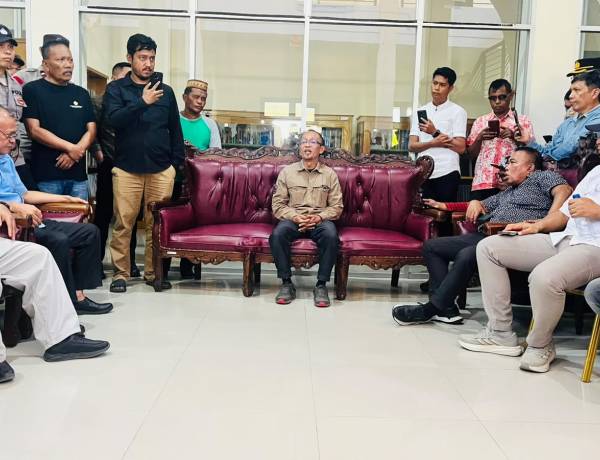 Demo di KPK Gorontalo Bongkar Polemik Laporan Polda dan Foto Eks Rumah Jawatan