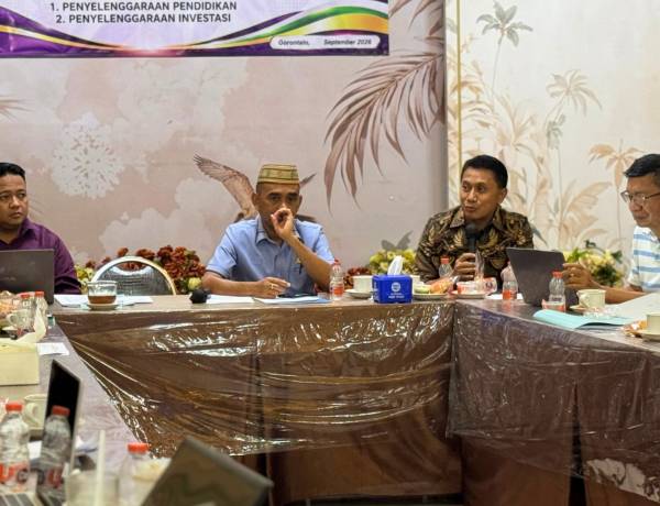 Ranperda Pendidikan dan Investasi Dibahas, DPRD Gorontalo Serap Masukan Banyak Pihak