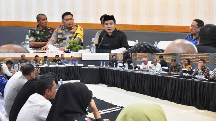 KPU Kabupaten Gorontalo Gelar Rakor Persiapan PSU