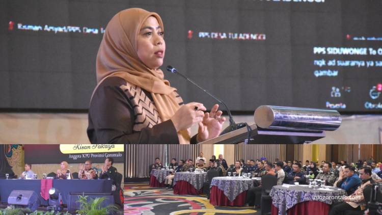 Menuju Pilkada 2024: KPU Kabupaten Gorontalo Ikut Rapat Evaluasi Coklit 