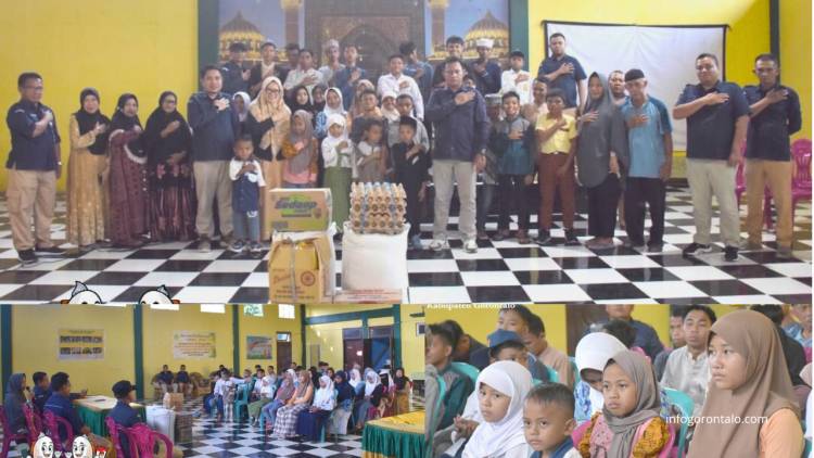 KPU Kabupaten Gorontalo Gelar Doa Bersama dan Santunan untuk Anak Yatim di Panti Asuhan Ummul Iman