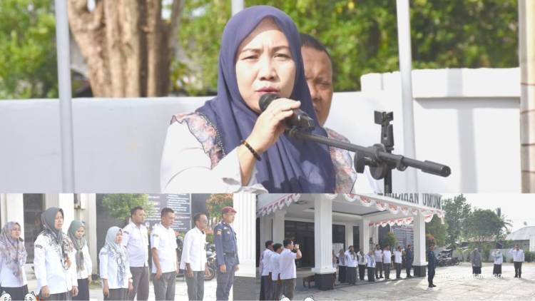 Gelar Apel Rutin, Anggota KPU Kabupaten Gorontalo Tekankan Pentingnya Kolaborasi Antar Staf