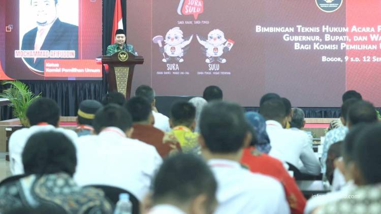 Komisioner KPU Kabupaten Gorontalo Ikuti Bimtek Hukum Acara PHP Gelombang I oleh MK