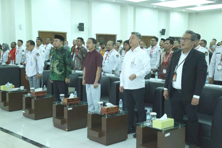 Komisioner KPU Kabupaten Gorontalo Ikuti Bimtek Hukum Acara PHP Gelombang I oleh MK