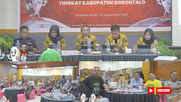 KPU Kabupaten Gorontalo Resmi Tetapkan DPT untuk Pilkada Serentak