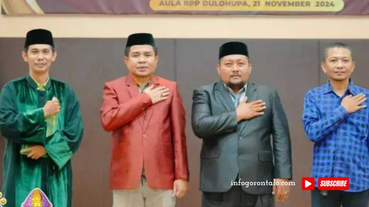 Kadir Mertosono Resmi Dilantik Sebagai Anggota KPU Kabupaten Gorontalo