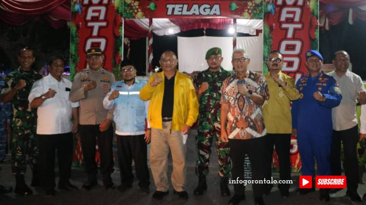 Ketua DPRD Provinsi Gorontalo Tinjau Pos Pengamanan Natal dan Tahun Baru 2025