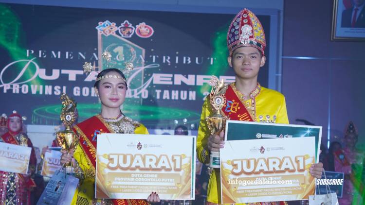 Duta Genre Gorontalo 2025 Terpilih, Siap Edukasi Soal Kependudukan dan Kesehatan Reproduksi