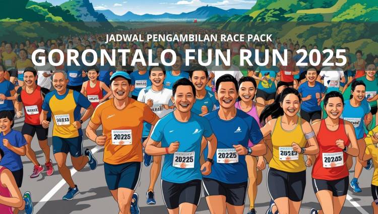 Jadwal Pengambilan Race Pack Fun Run Gorontalo Diumumkan, Peserta Wajib Tahu!