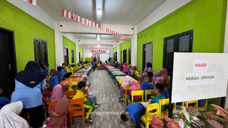 TK Aisyiyah Bustanul Athfal 1 Gorontalo Gelar Bazar Edukatif Bertema “Hidupku Sehat”