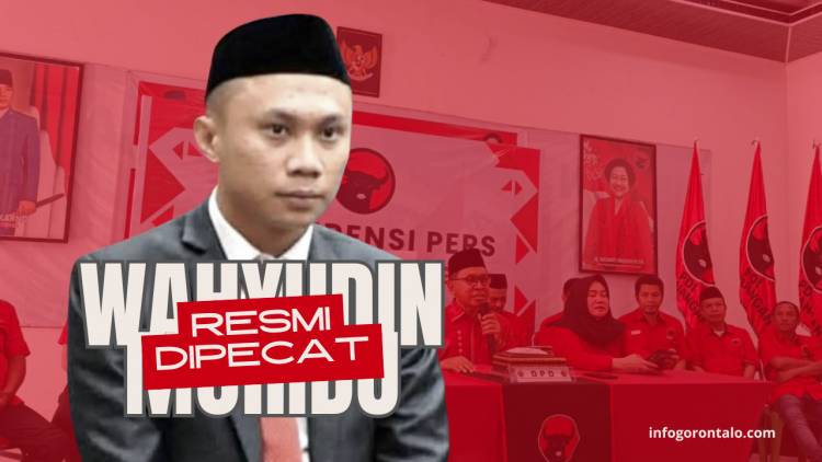 PDI-P Gorontalo Resmi Coret Wahyudin Moridu, Kursi DPRD Segera Diganti