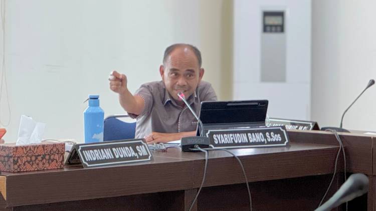 Syarifudin Bano Dorong Penambahan Anggaran Biro Perekonomian untuk Perkuat Deteksi Dini Ekonomi Gorontalo