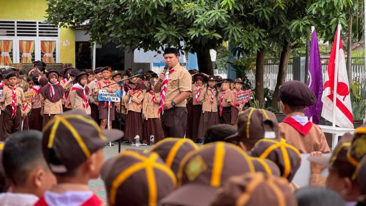 SDN 41 Hulondhalangi Resmi Mulai Program Ekstrakurikuler, Lepas Kontingen Pramuka ke Ajang Nasional