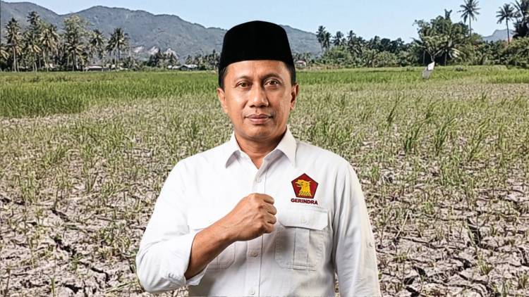 Petani Bone Bolango Terjepit Kemarau, Syamsir Desak Dinas Ketahanan Pangan Percepat Penanganan Krisis Air Sawah