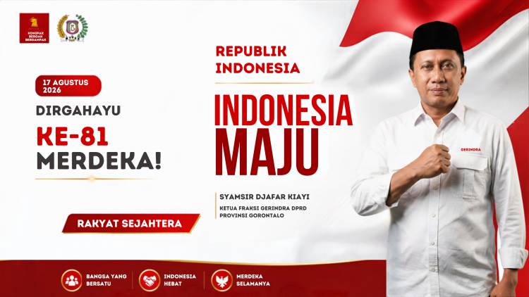 Syamsir Kiayi: Kemerdekaan Harus Dimaknai dengan Kerja Nyata untuk Gorontalo
