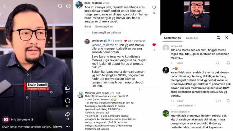Video BBM Subsidi Viral, Erwin Ismail Balas Komentar Netizen