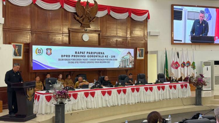 RAPBD Gorontalo 2027 Bukan Cek Kosong, Delapan Fraksi Terima dengan Catatan