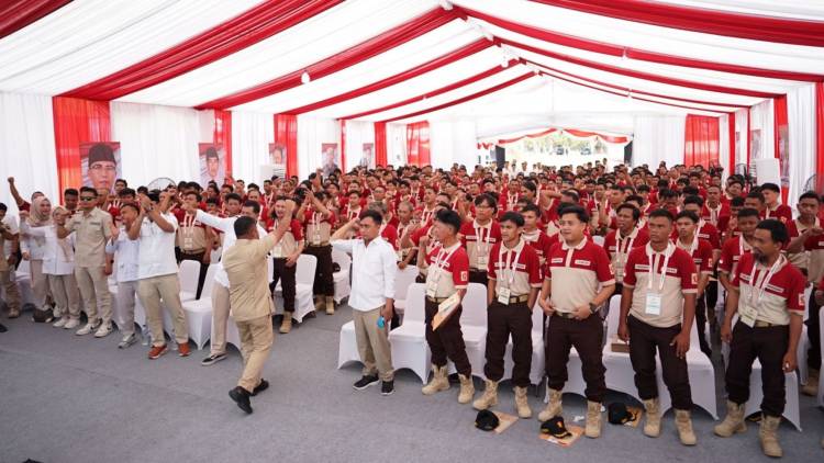 Diklat Laskar Gerindra Pertama Gorontalo Digelar di Bumi Perkemahan Bongohulawa