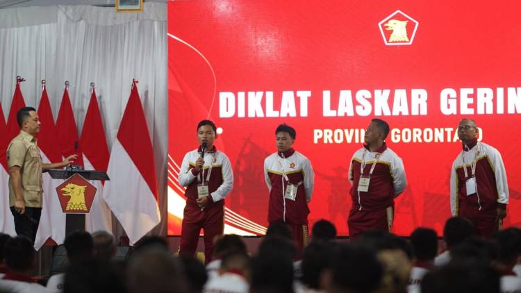 Diklat Laskar Gerindra Pertama Gorontalo Digelar di Bumi Perkemahan Bongohulawa
